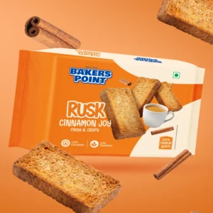 Baker's Point Cinnamon Joy rusk pack with cinnamon sticks